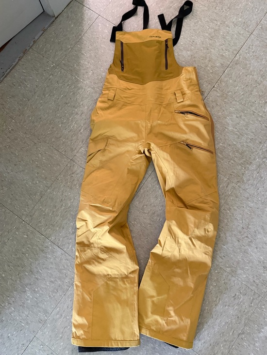 Dakine Pants - Dakine 3L GORE-TEX Bib Pants in Mustard size M